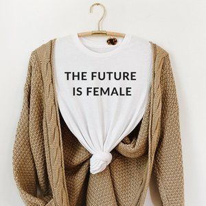 Feminist Shirt The future is female graphic tee